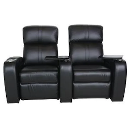 Home Theater Chairs with Power Headrests, LED Cup Holders (Each Chair Sold Separately)